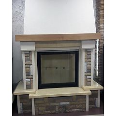 Облицовка Giada (Cr 90) + Топка CRISTAL 90 N-09