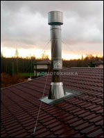 Дефлектор на трубу: насадка на дымоход от ветра, конус на газовую трубу