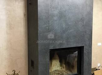 Топка CRISTAL 90 (EdilKamin) в индивидуальной облицовке